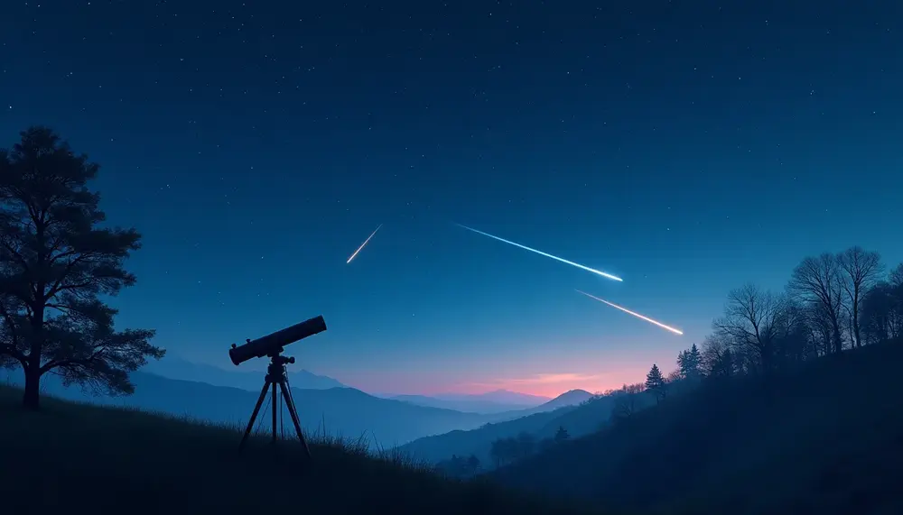 Wenn der Himmel funkelt: Die Wissenschaft hinter Sternschnuppen